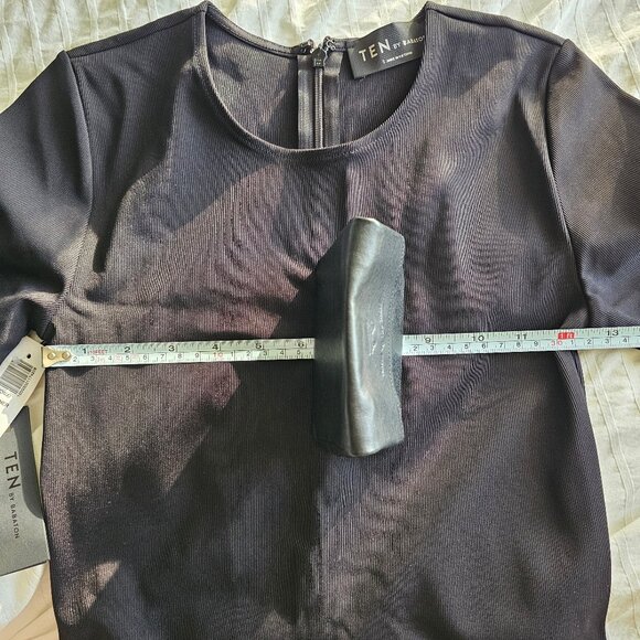 Aritzia Ten by Babaton Warner Long-sleeve Mini Dress - 2022 - Black - Sz S - NWT - Picture 12 of 16